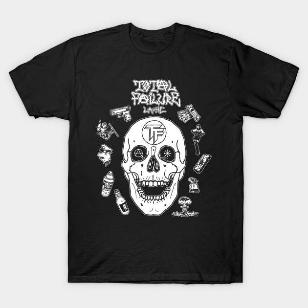 TOTAL FAILURE SKULL T-Shirt by TOTAL FAILURE